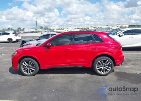 2022 Audi Q3 Premium 45 Tfsi S Line Quattro Tiptronic из США, поврежденный, VIN WA1DECF3XN1128182